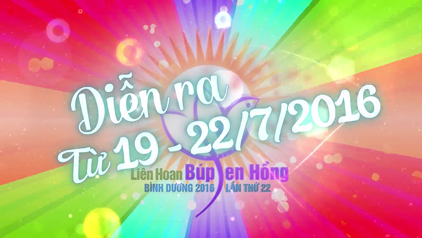 Chương trình biểu diễn Liên hoan Búp Sen Hồng năm 2016 