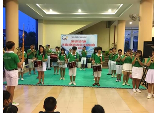 Sân chơi cuối tuần và biểu diễn phục vụ báo cáo Quý I