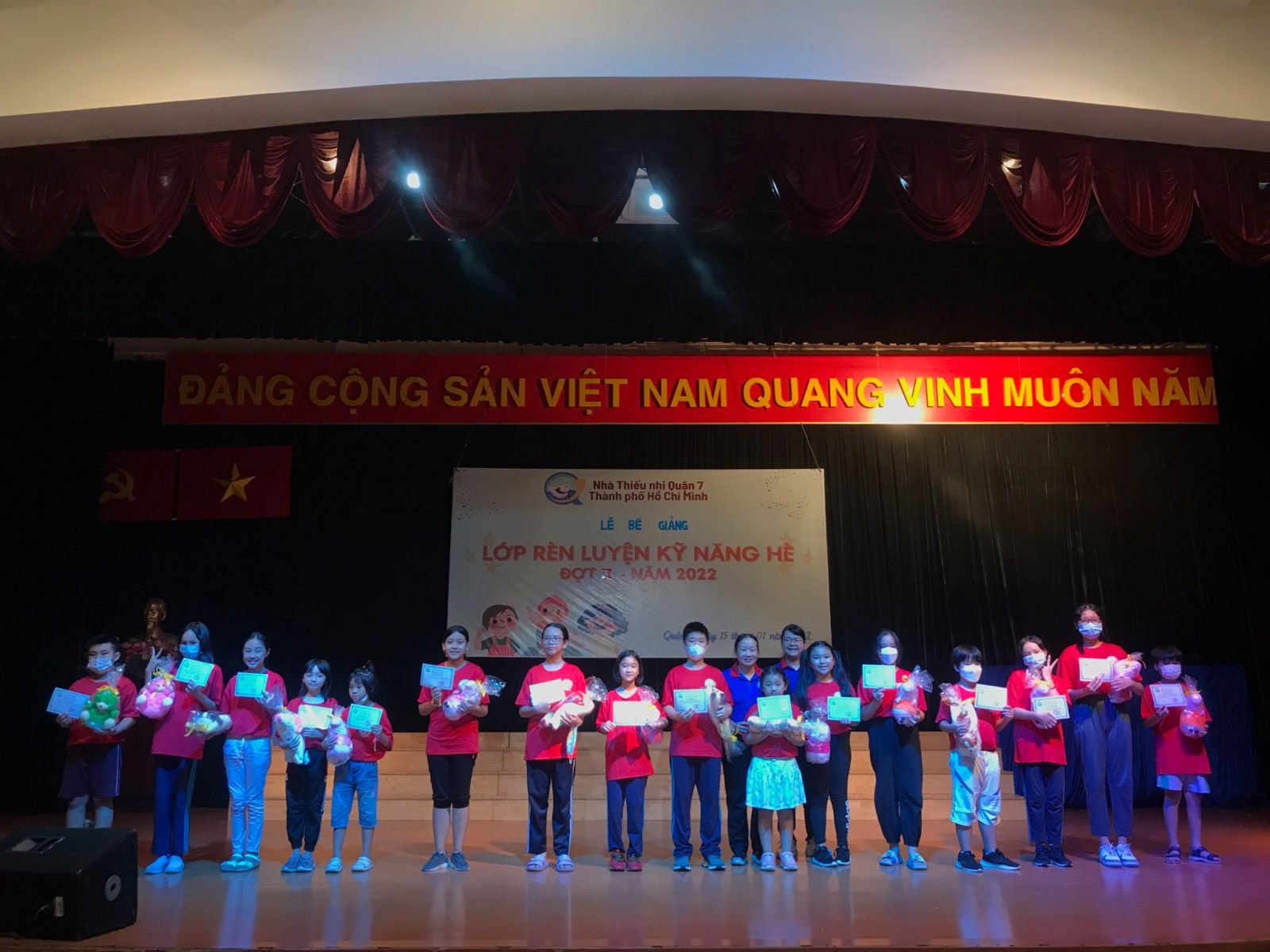 LỚP RÈN LUYỆN KỸ NĂNG THXH HÈ ĐỢT 2/2022 - NGÀY CUỐI