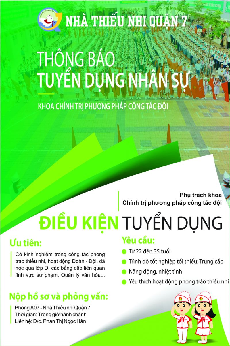 Thông báo tuyển dụng nhân sự