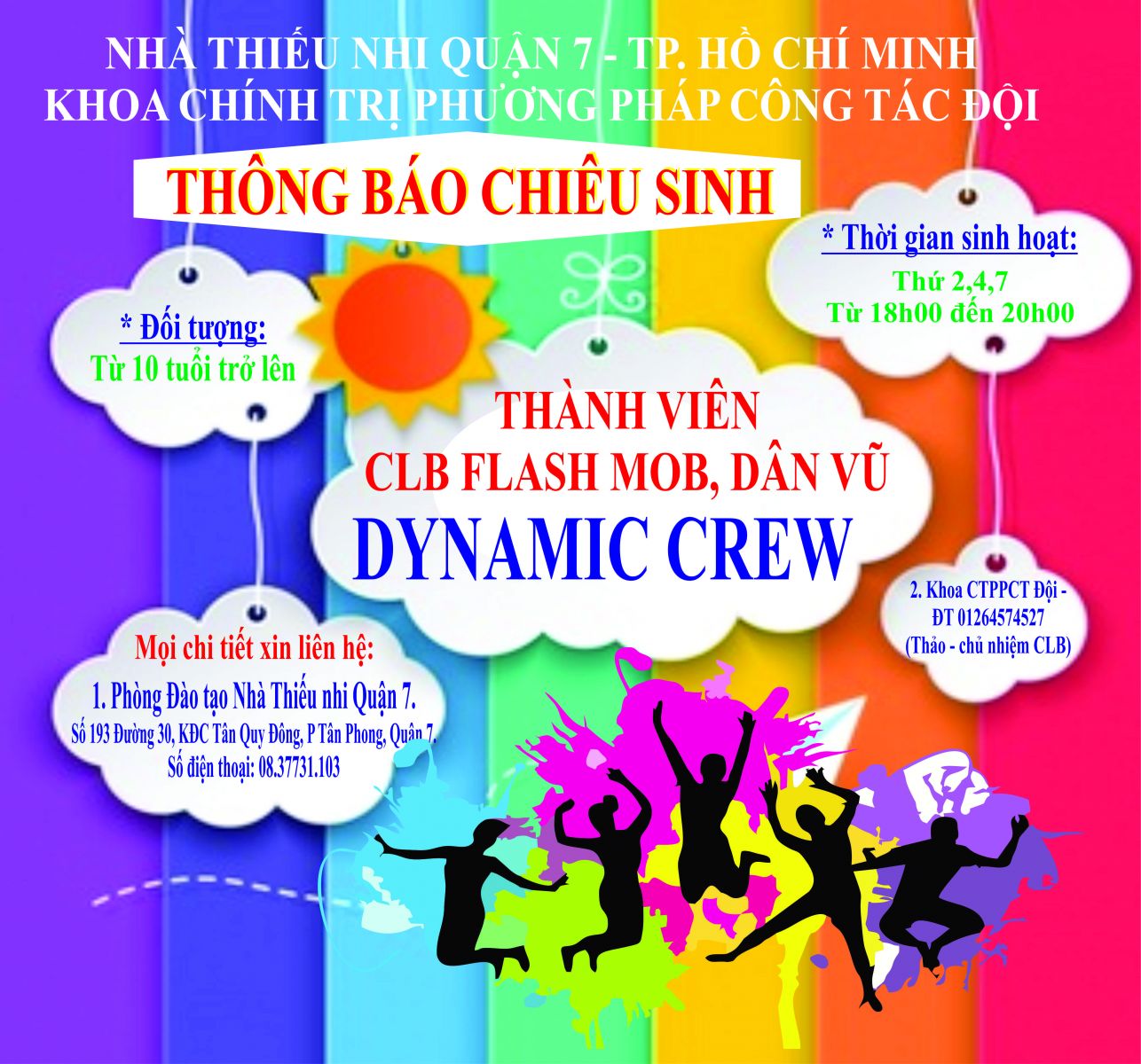 CLB Flash mob, dân vũ 