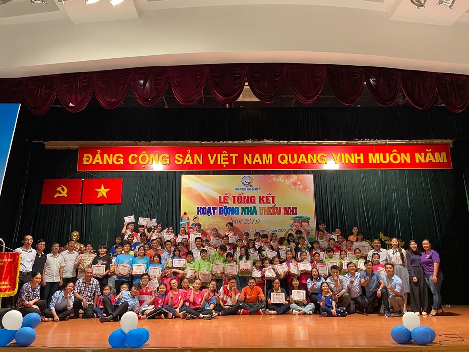 Lễ tổng kết hoạt động Nhà Thiếu nhi năm 2019