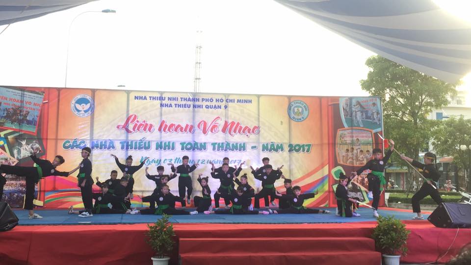 Tham gia Liên hoan võ nhạc Năm 2017 