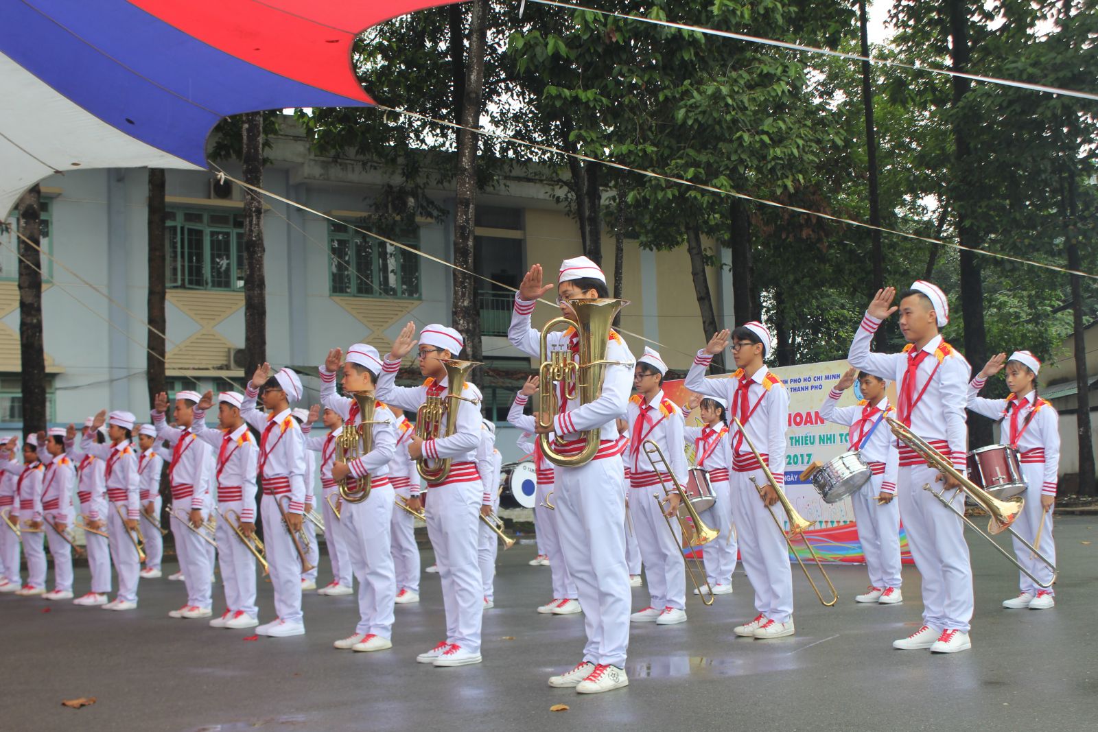 Clip tham gia Liên hoan Nhạc Kèn 2017 