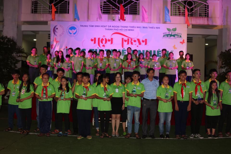 Tham gia Hội trại học từ thiên nhiên cấp Thành 